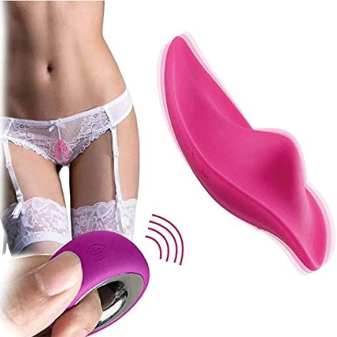 Wearable Panty Vibrators Adult Sex Toys for Women or Couples, Remote Control Clit Mini Vibrator with 12 Vibrating Modes Vibrating Panties Quite Rose Dildos Sex Machine