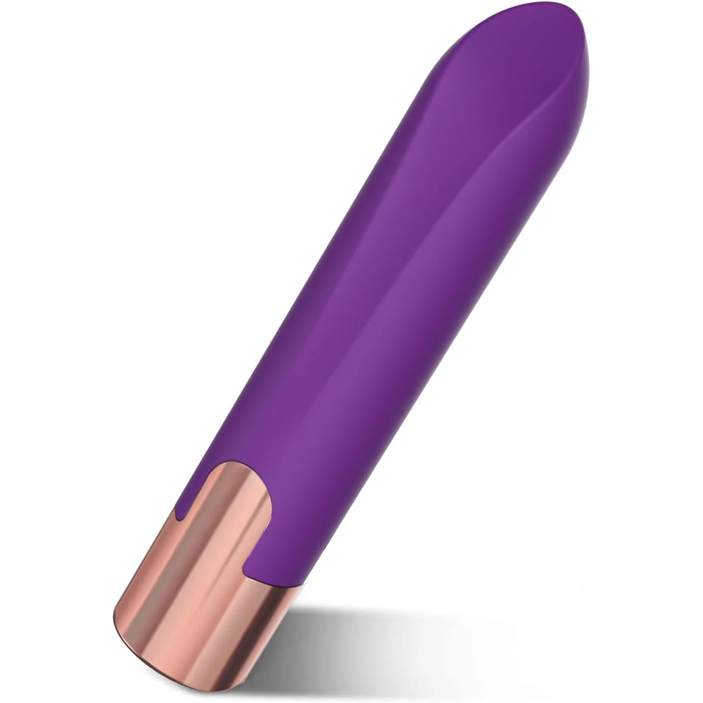 Bullet Vibrator with Lipstick Shape for Clitoral Nipple Testis Stimulator, Mini G spot Silicone Massager with 10 Vibration Modes, Waterproof Adult Sex Toy for Women or Couples
